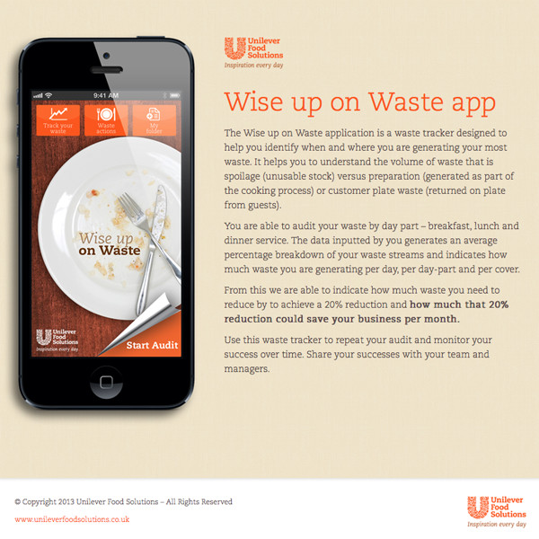 Wise up on Waste